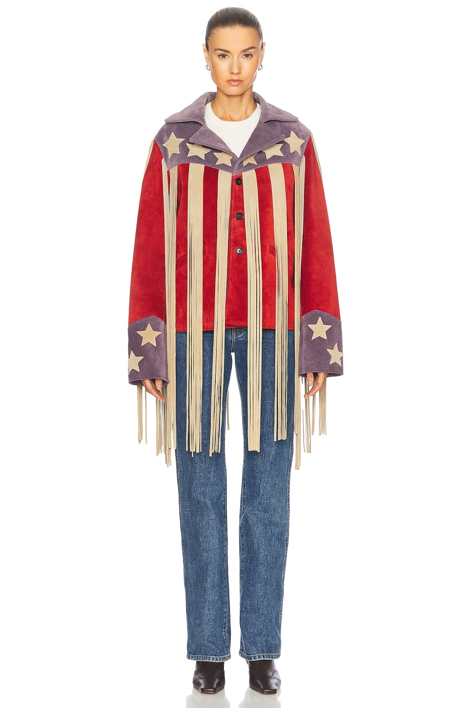 Flag Fringe Jacket - 2