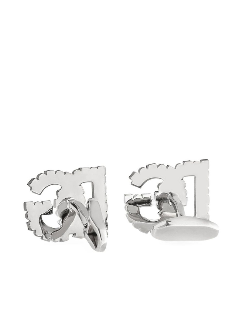 Dolce & Gabbana logo-embellished cufflinks outlook