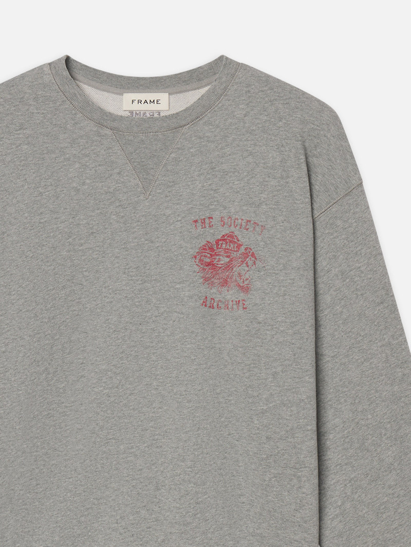 FRAME The Society Archive Vintage Sweatshirt outlook