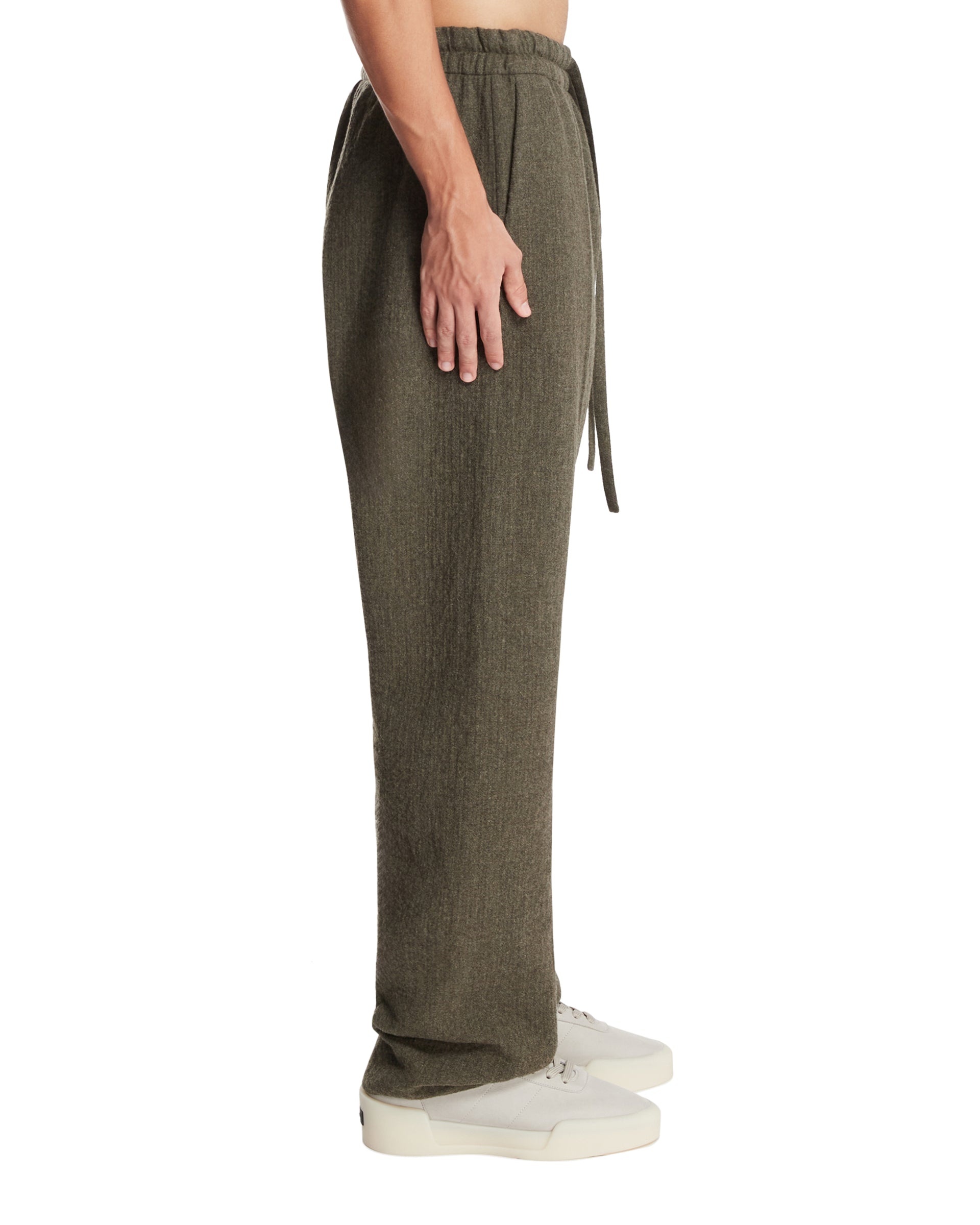Gray Wool Trousers - 5