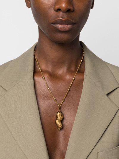 Marni peanut-shaped pendant necklace outlook