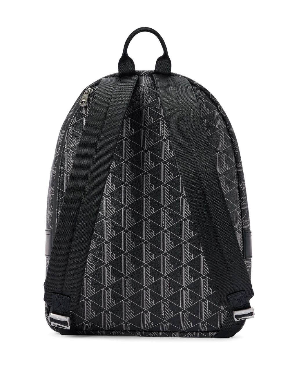 monogram-print backpack - 2