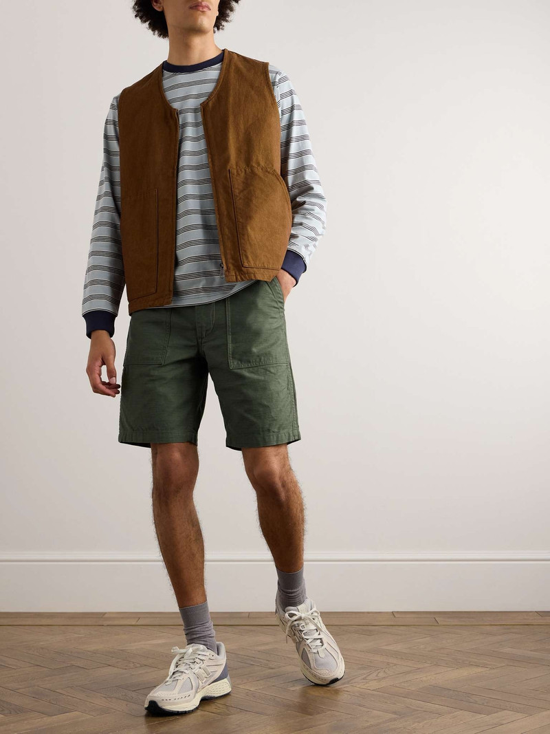 orSlow Slim-Fit Straight-Leg Cotton Cargo Shorts outlook