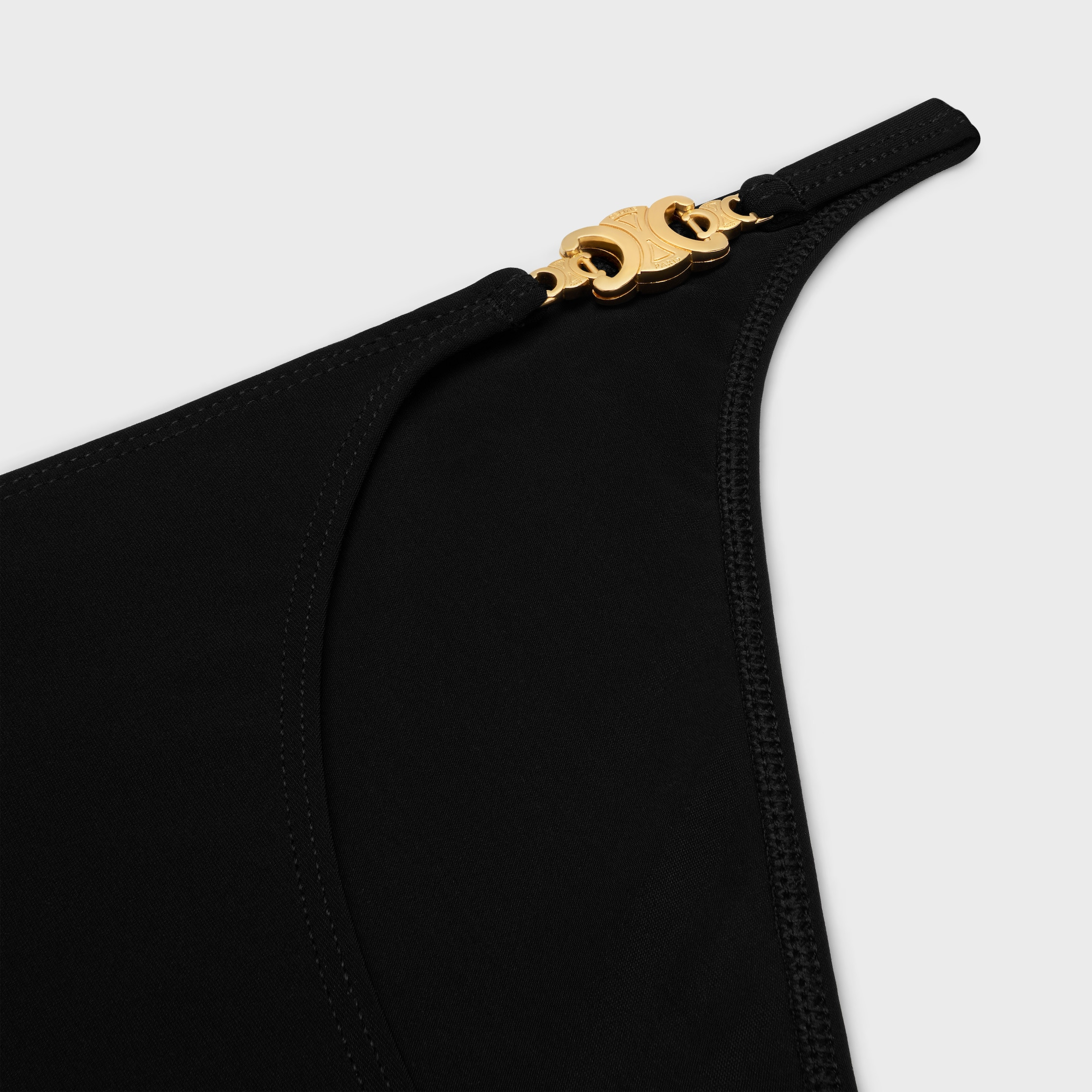 triomphe swimsuit bottom in matte jersey - 3