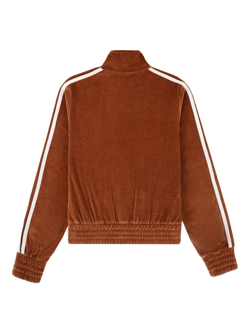 NY Crest Elio stripe logo-embroidered sweatershirt 5