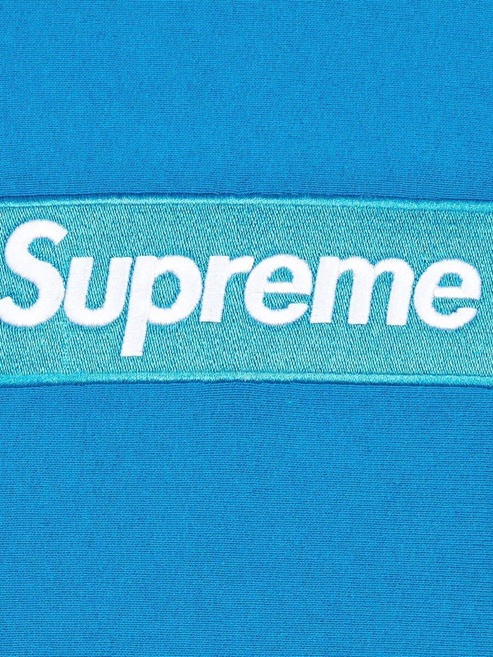 box logo sweatshirt - 3