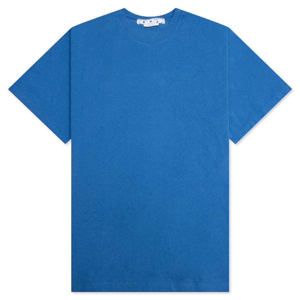 OFF-WHITE C/O VIRGIL ABLOH DIAG TAB OVER S/S TEE - PEACOCK - 1