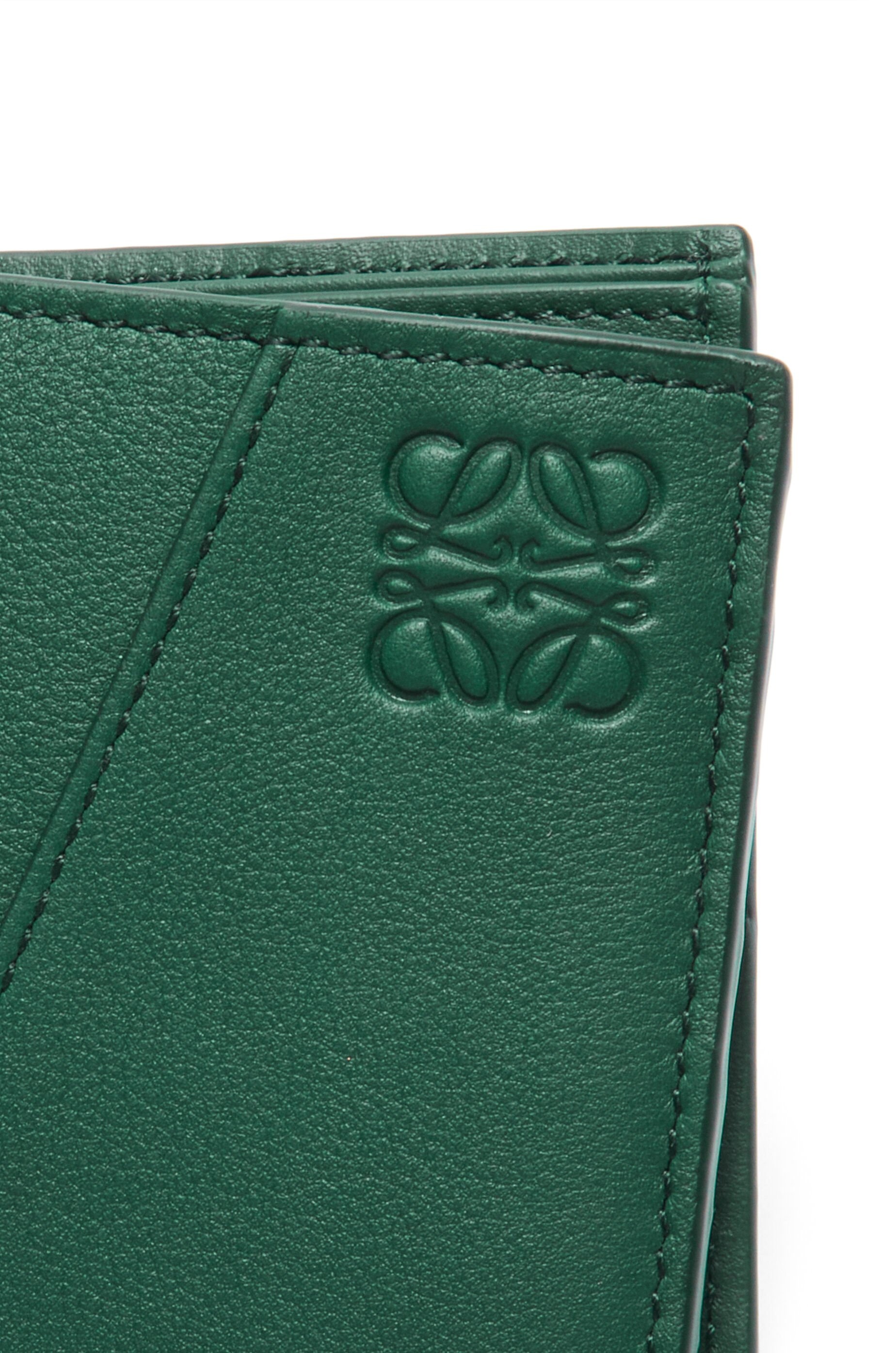 Puzzle bifold wallet in classic calfskin - 5