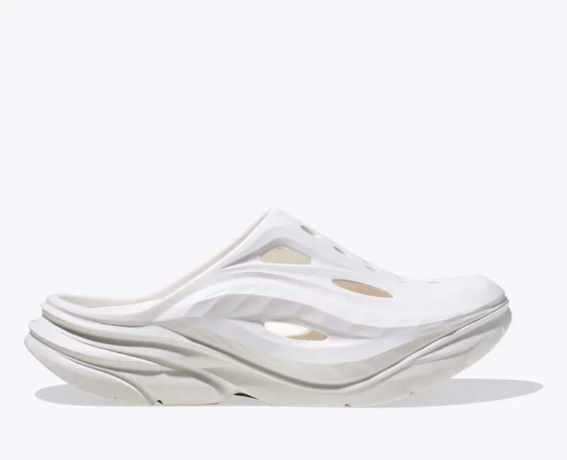 Ora Recovery Mule Shoes in White/White - 1