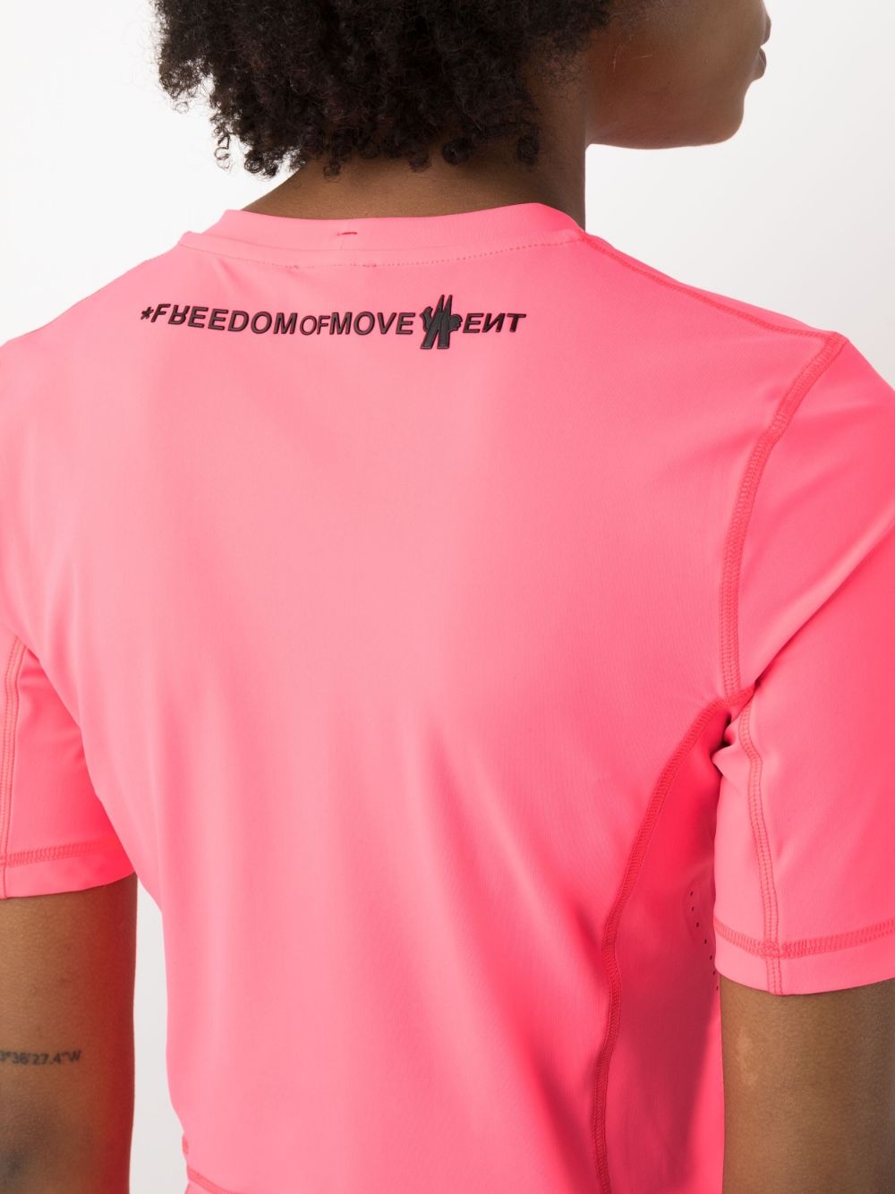 embossed-logo T-shirt - 5