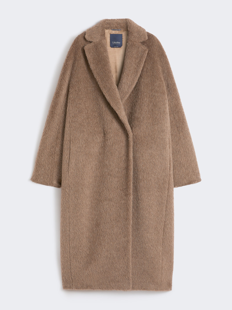 GIORGIA Oversized coat in alpaca, wool and cashmere 1