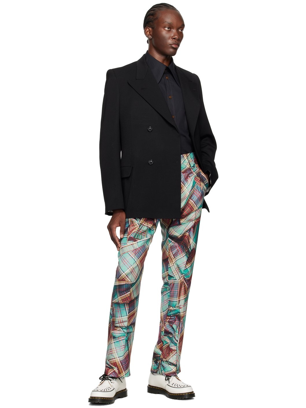 Multicolor Sang Trousers - 4