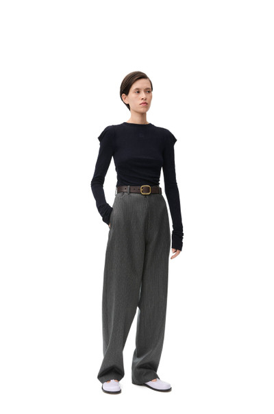 Loewe Long sleeve top in viscose and silk outlook