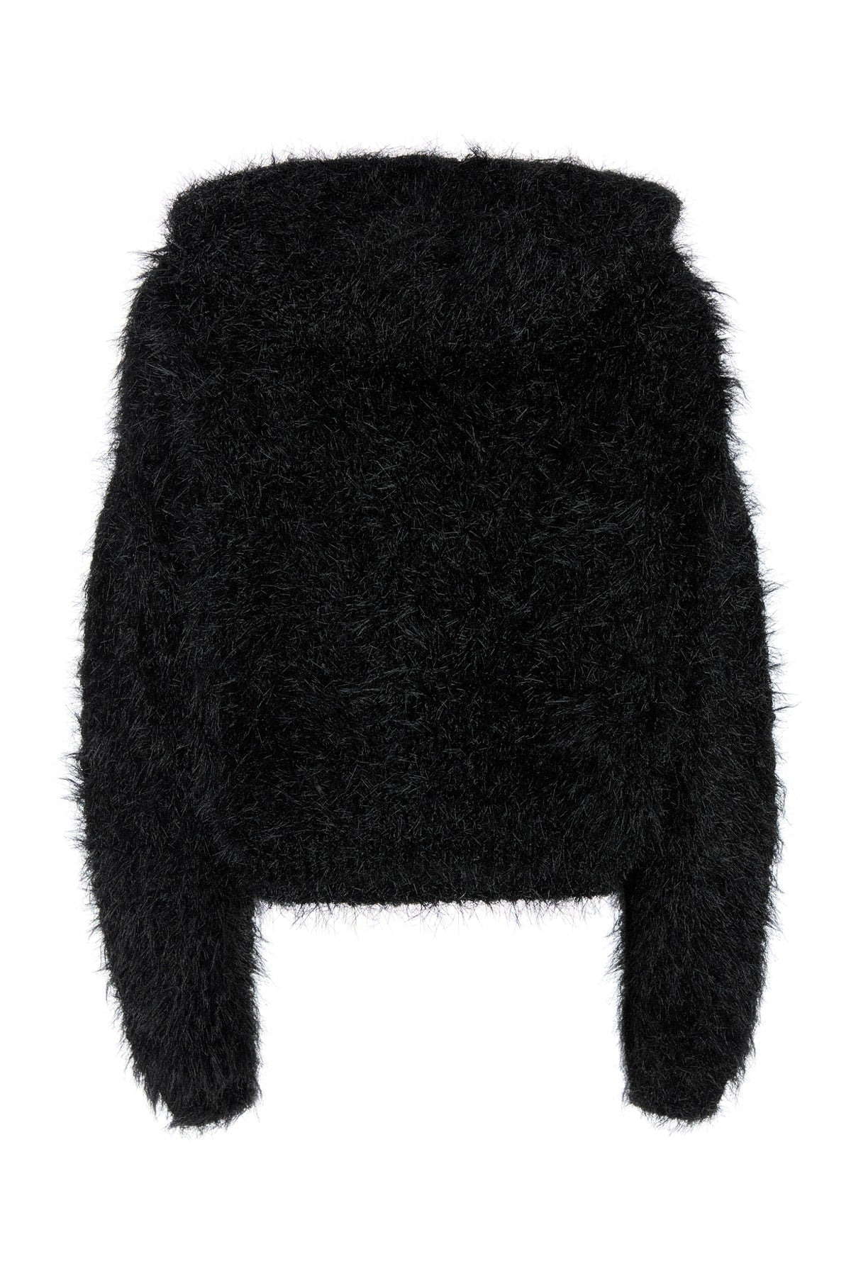 Sportmax Women Black Nylon Blend Oscuri Oversize Sweater - 2