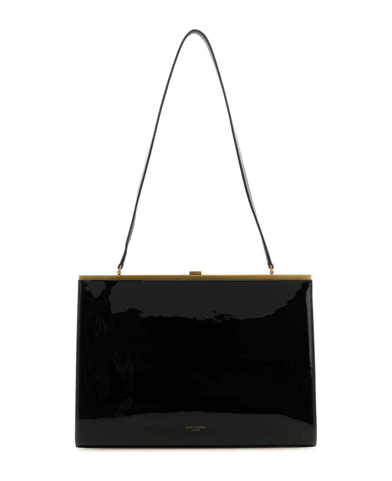 Black Leather Anne-marie Shoulder Bag - 1