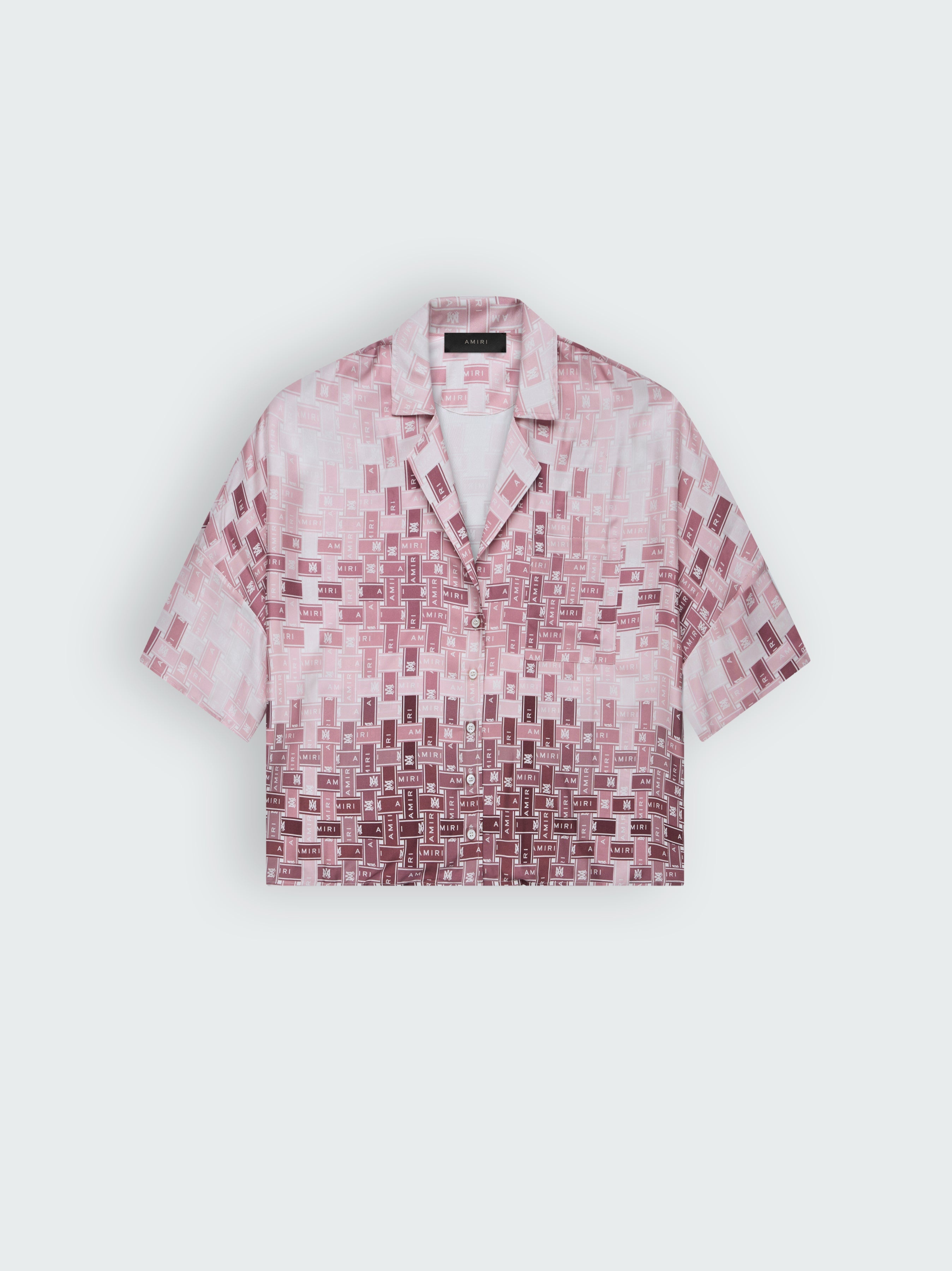 GRADIENT TAPE BOWLING SHIRT - 1