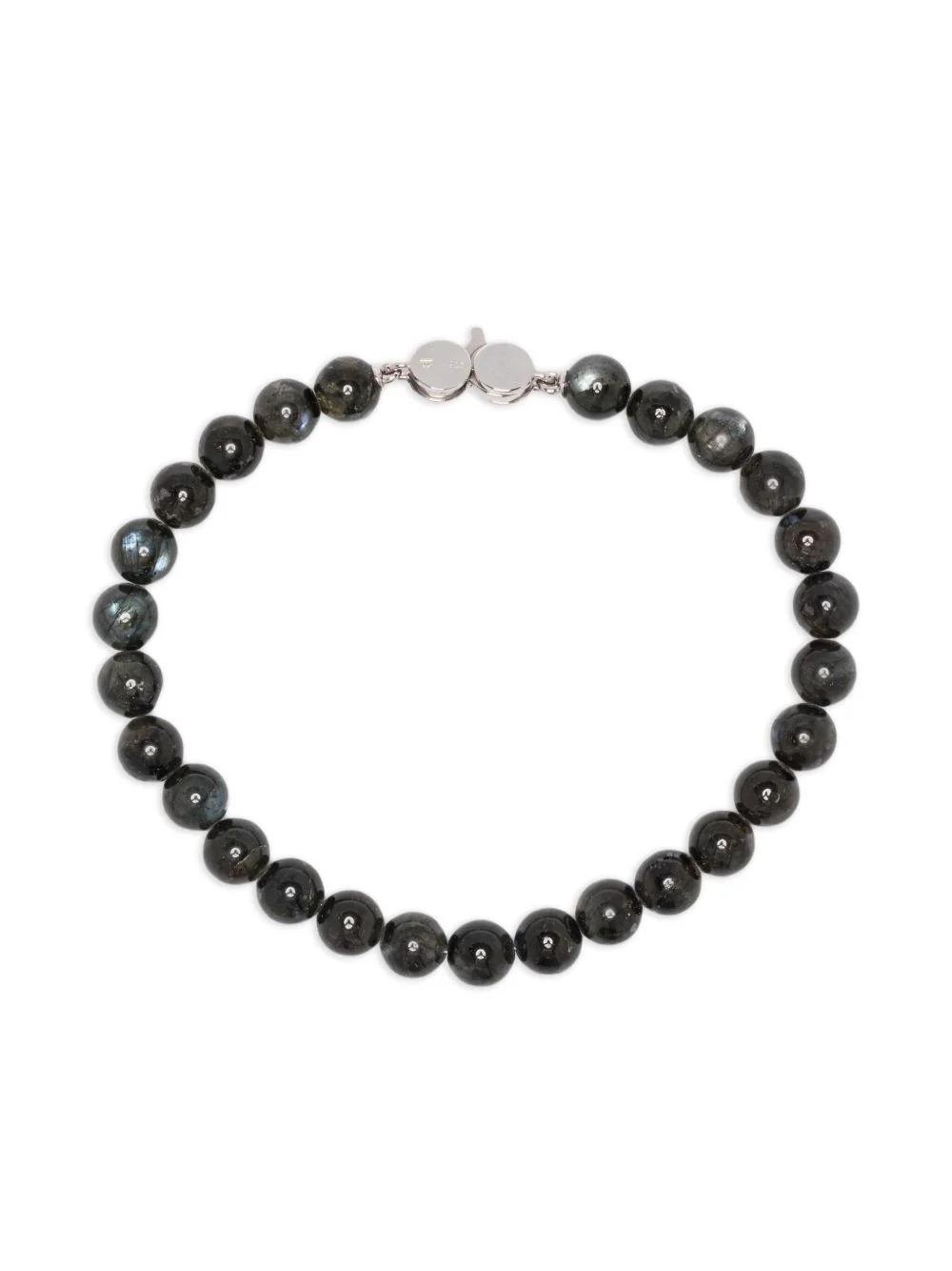 larvikite sterling-silver bracelet - 1