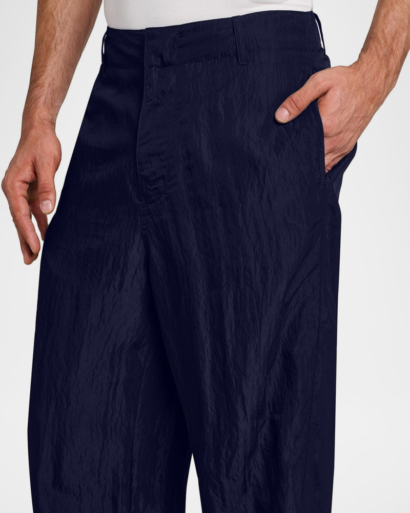 Men's Crinkled Viscose Trousers 6
