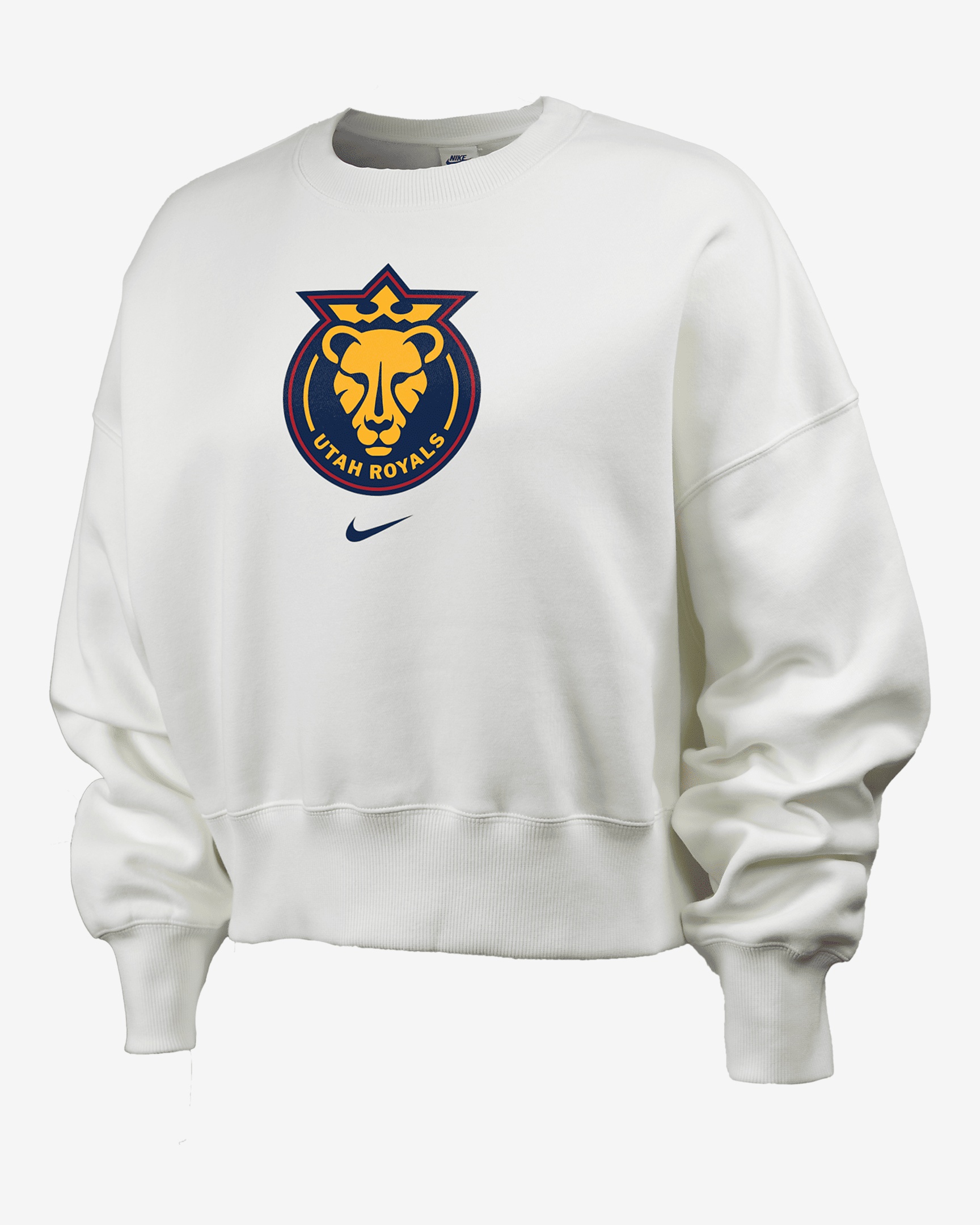 Utah Royals FC Phoenix Fleece Nike Women's NWSL Crew-Neck Sweatshirt - 1