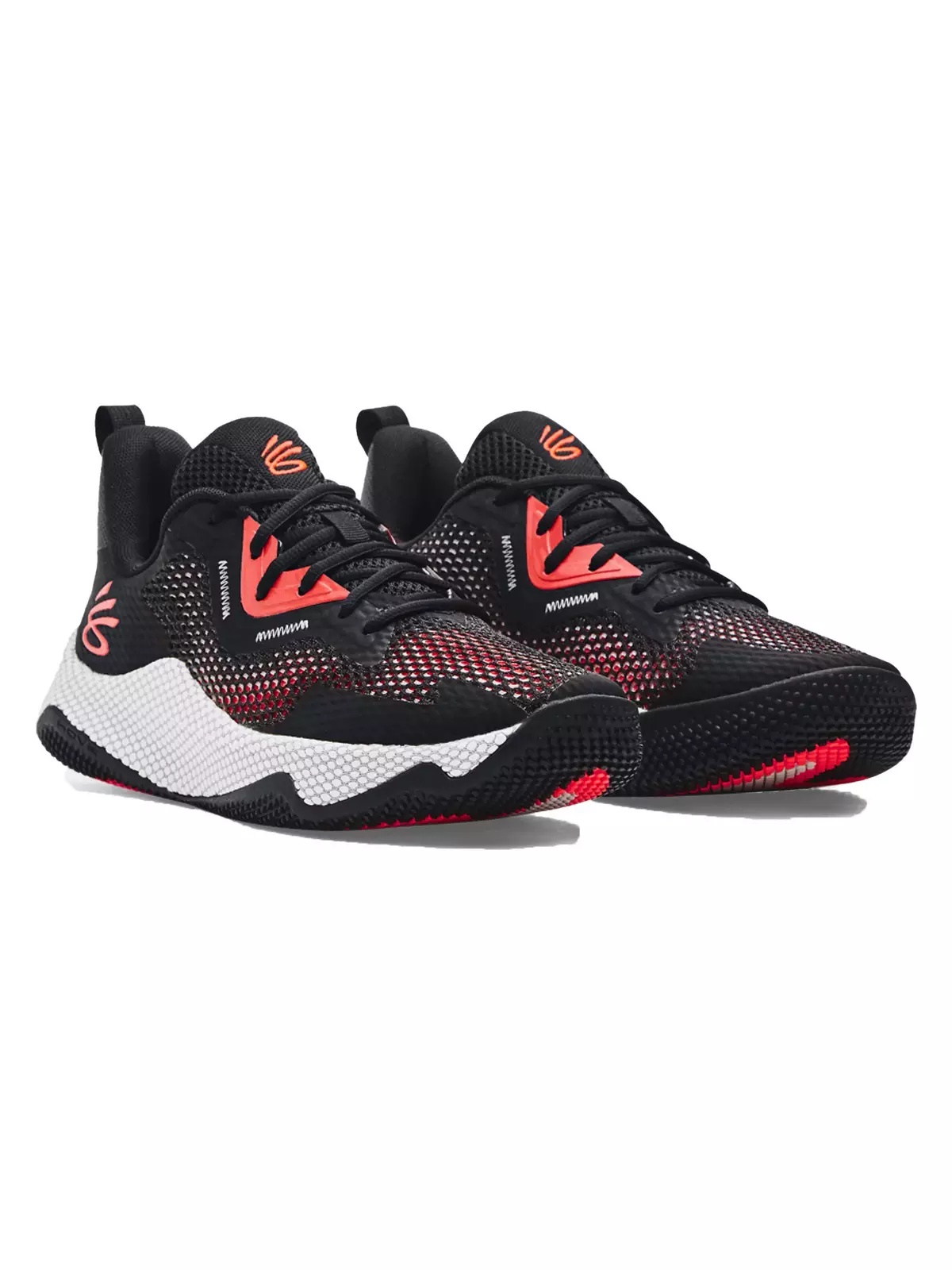 Curry HOVR Splash 3 "Black/Jet Grey" Unisex Basketball Shoe - 4