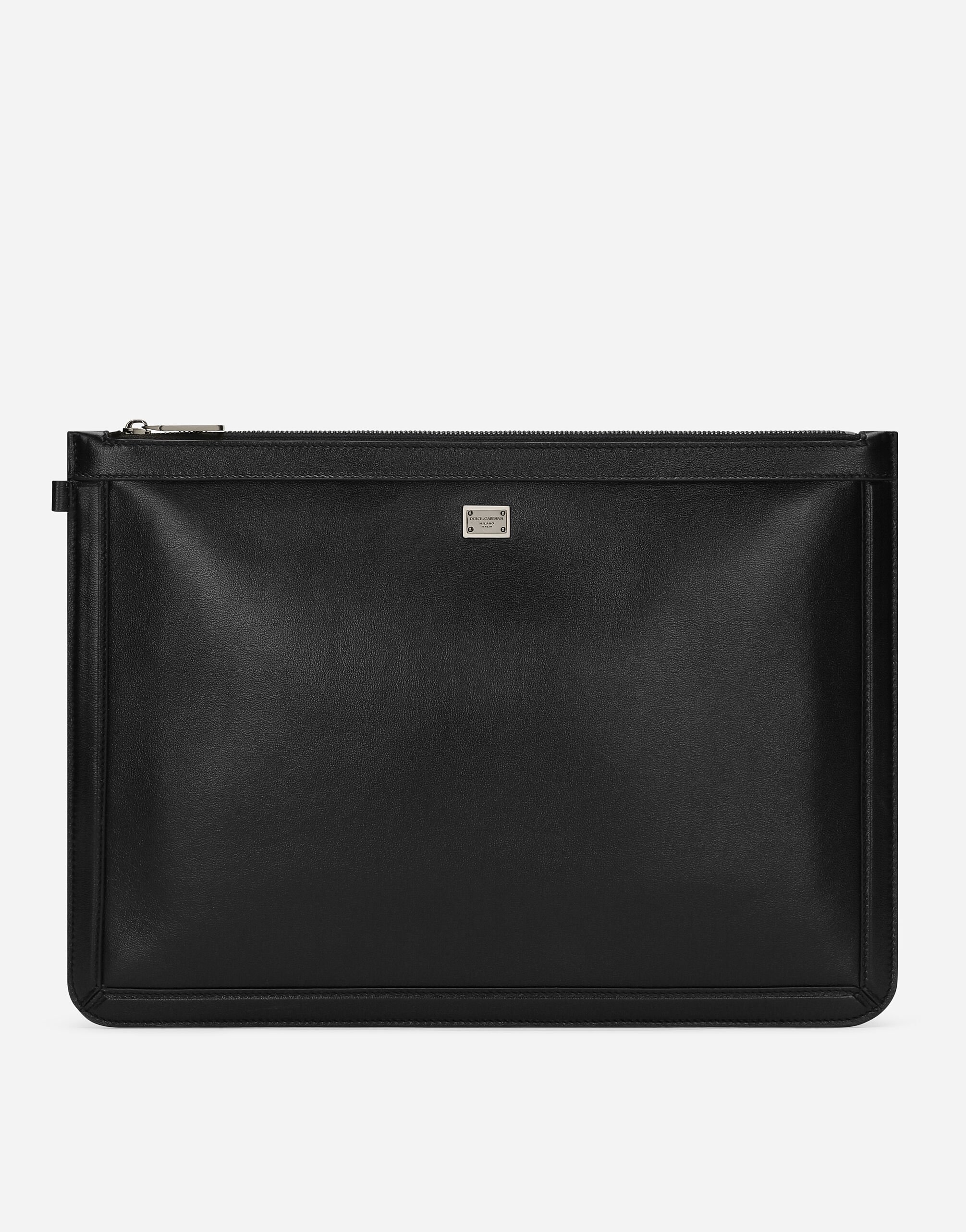 Large calfskin pouch - 1