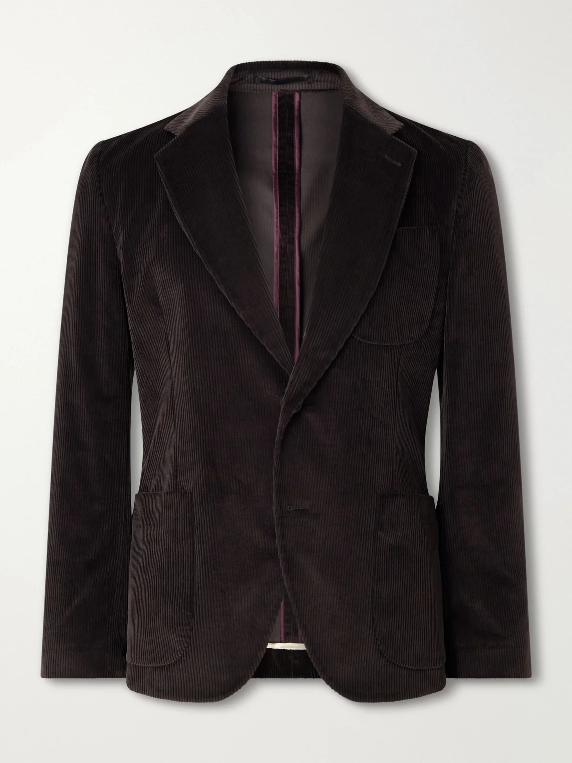 Cotton-Blend Corduroy Suit Jacket - 1