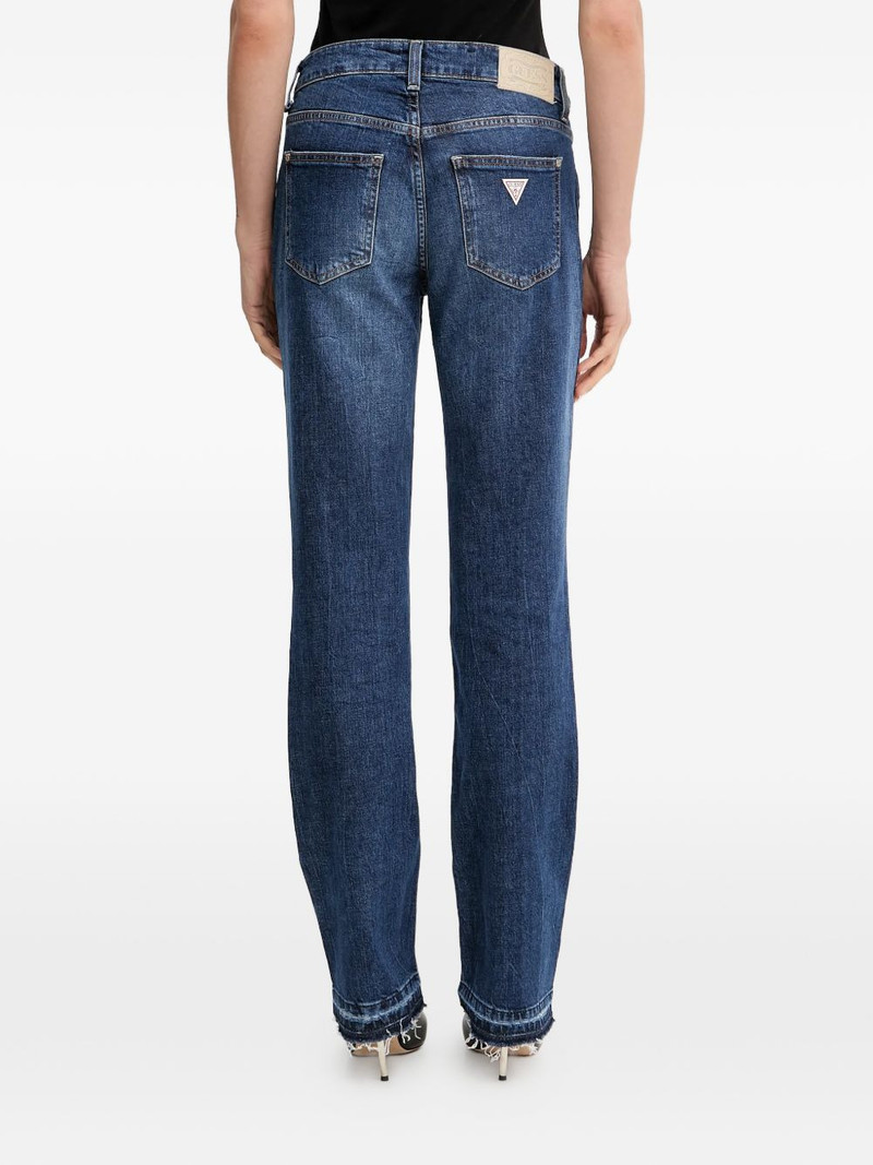 raw-cut straight-leg jeans 3