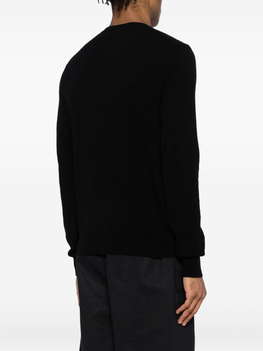 heart-logo cardigan - 4