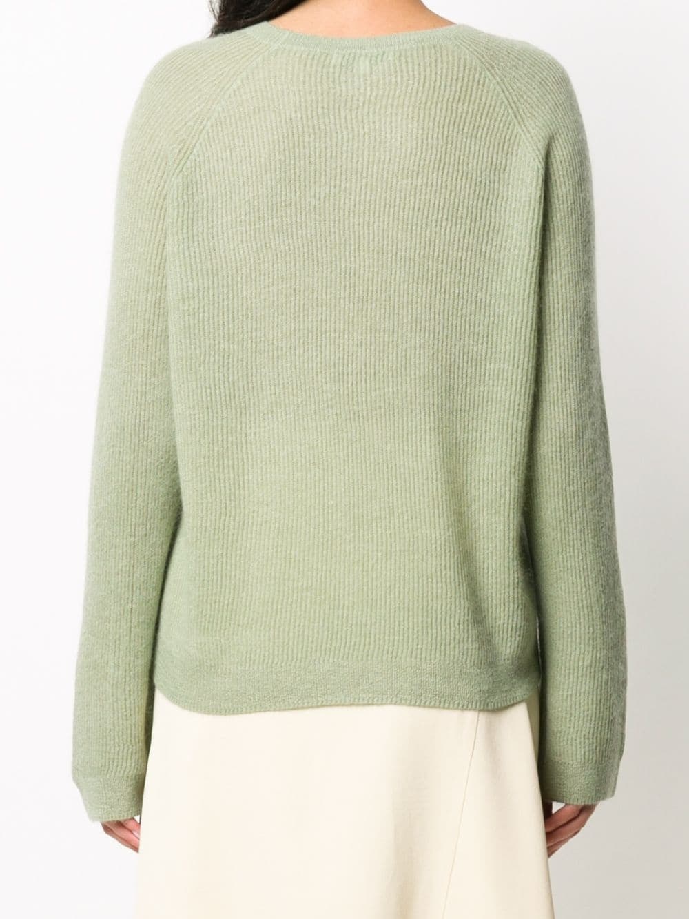 ribbed knit jumper - 4