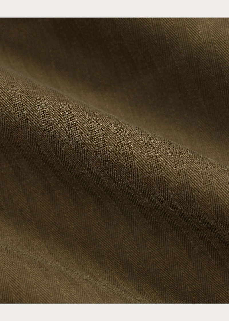 Garment-Dyed Herringbone Twill Workshirt 5