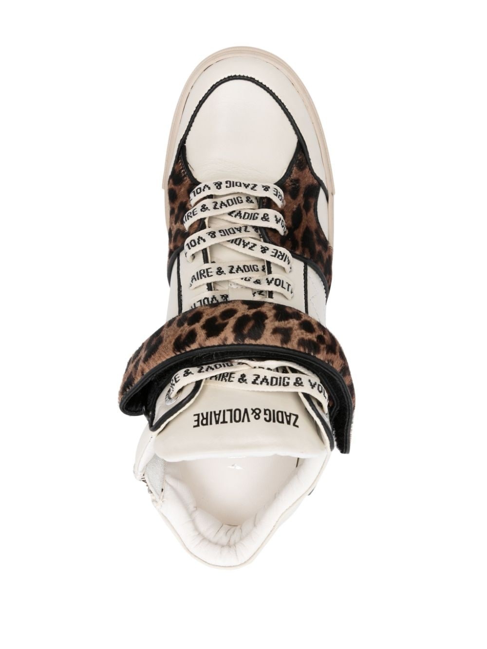 Mid Flash leopard-effect sneakers - 4