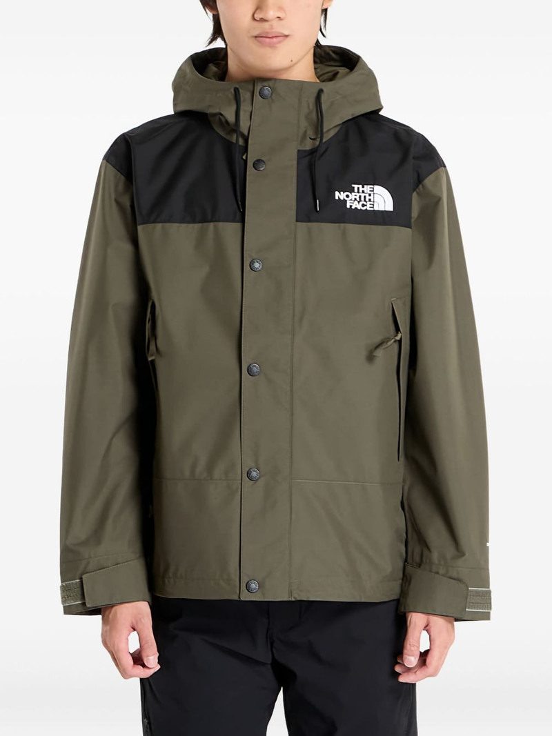 embroidered-logo jacket 1