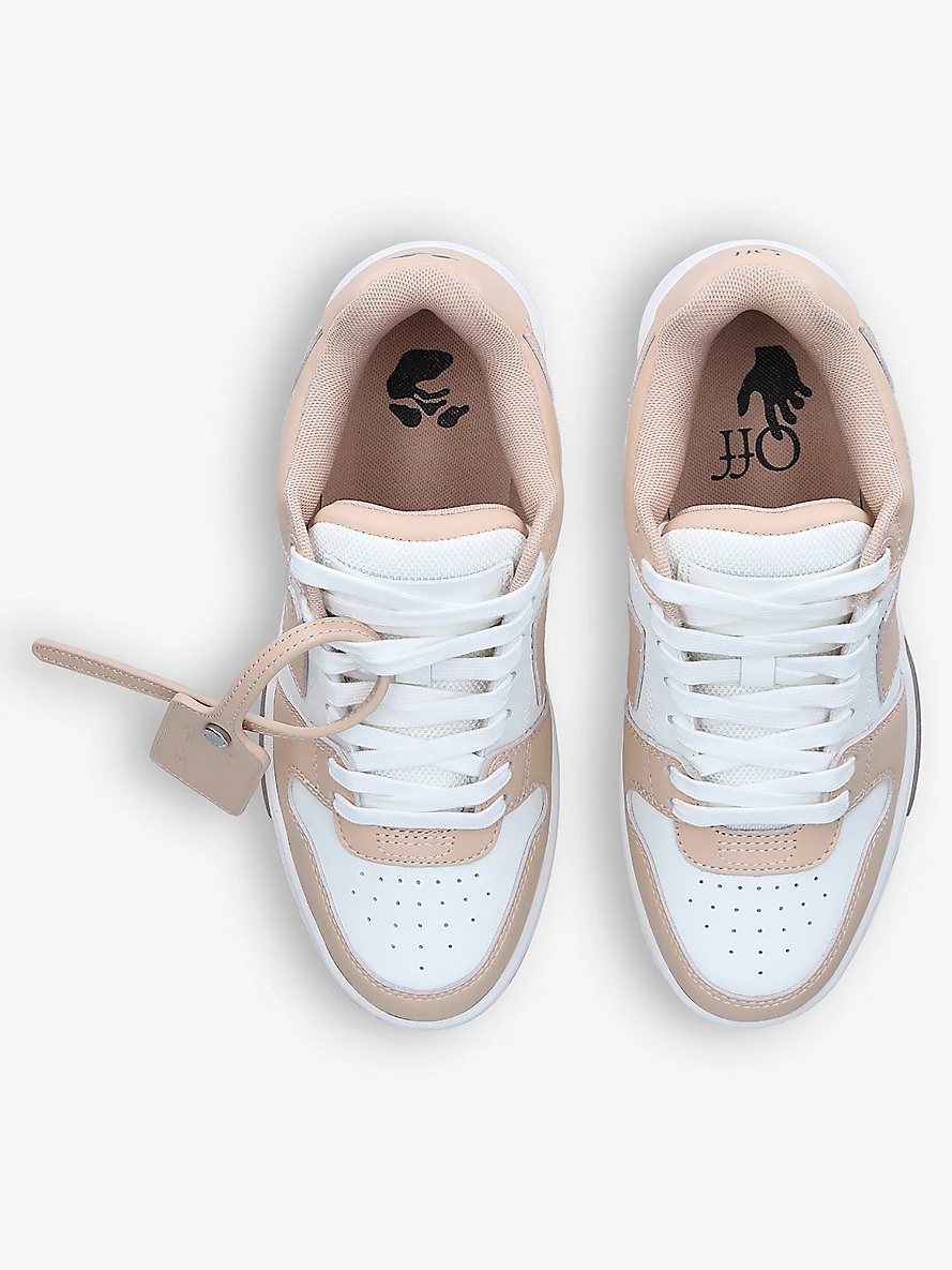 OOO low-top leather trainers - 2