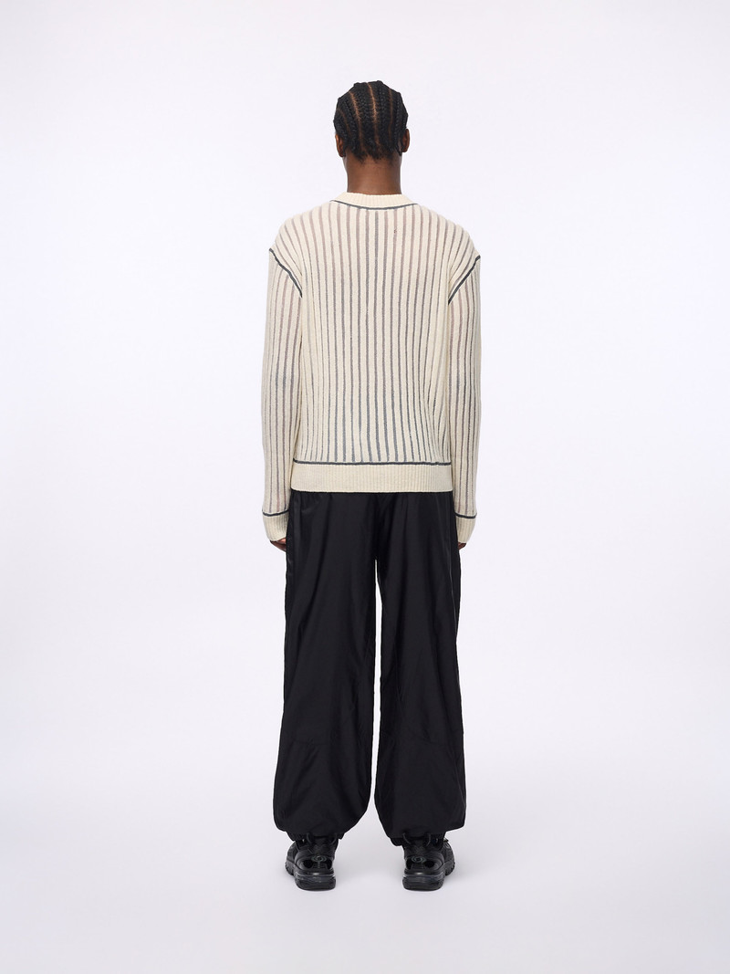Translucent Knit Bone 4