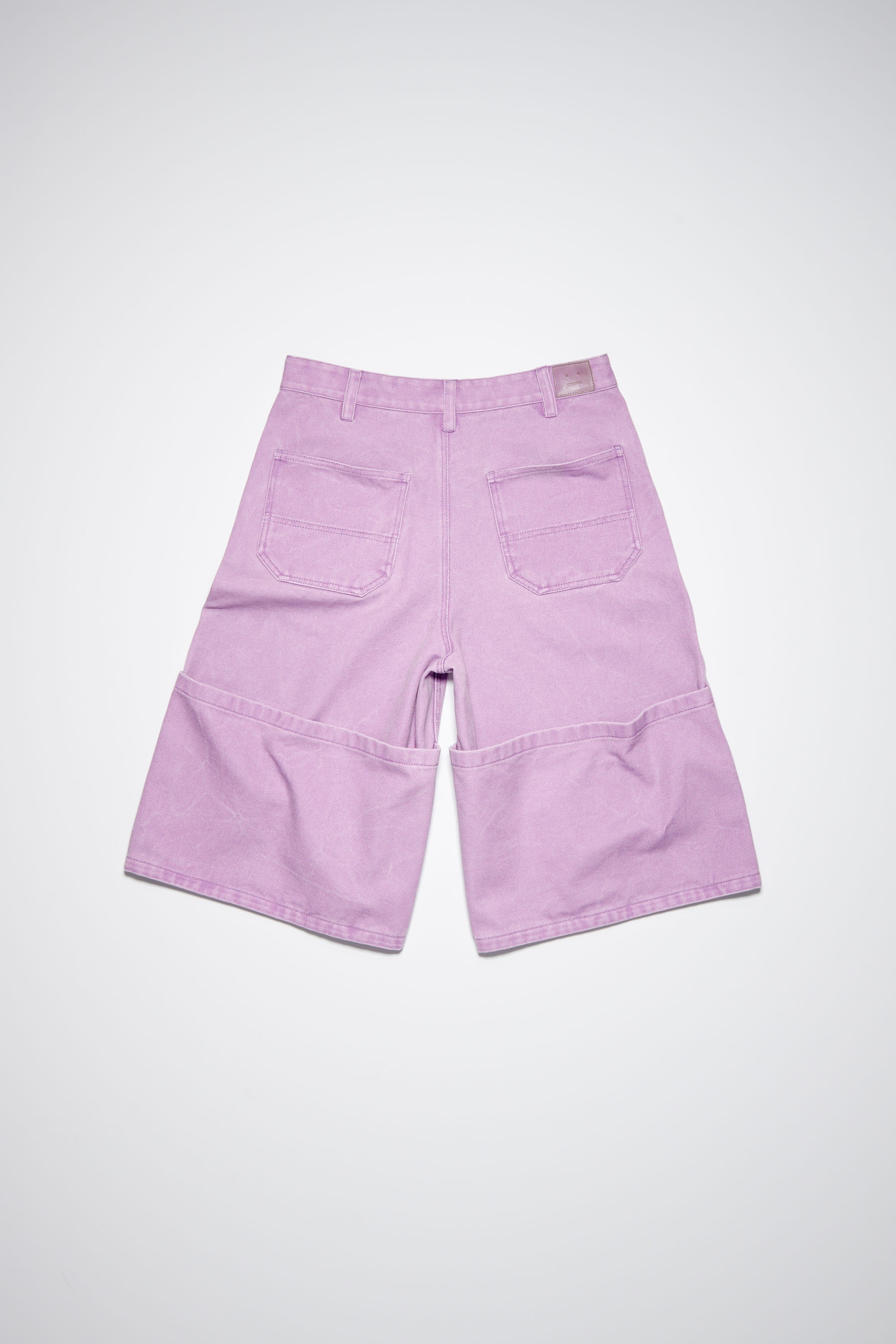 Canvas cotton shorts - Smoky Purple - 6