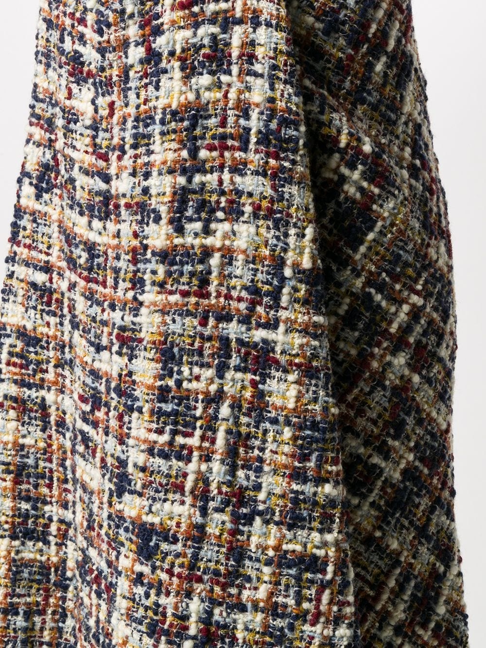 tweed asymmetric skirt - 5