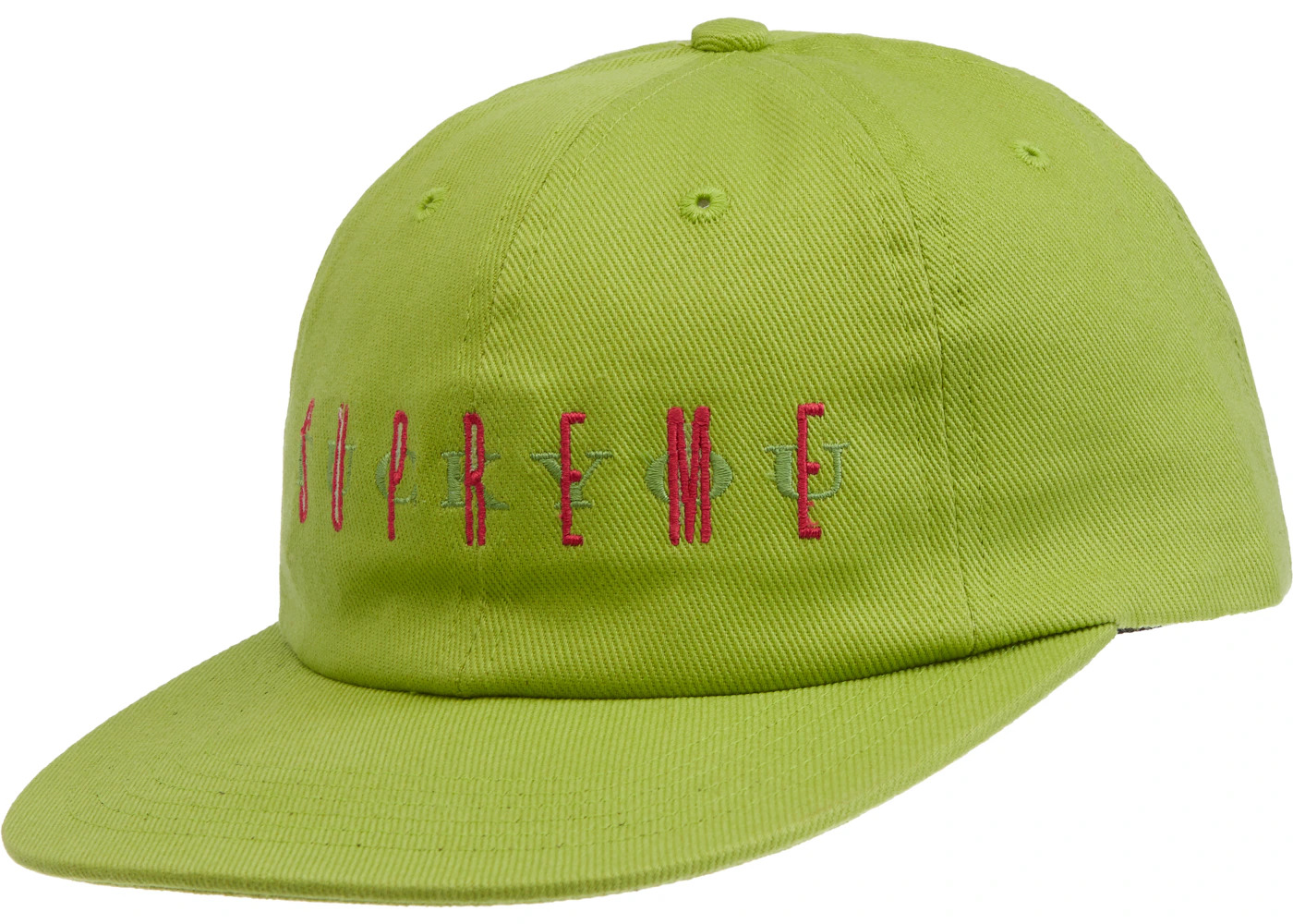 Supreme Fuck You 6-Panel Lime - 1