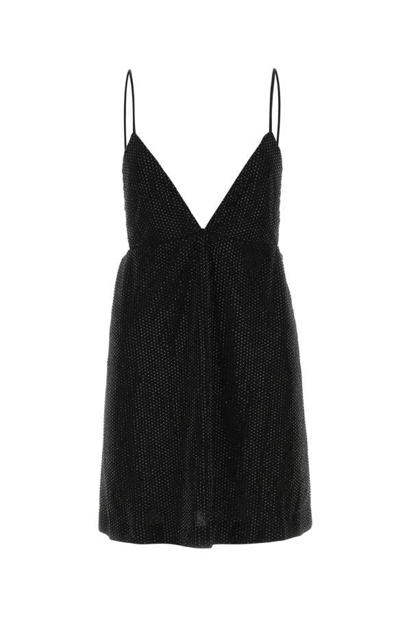 Dsquared Woman Black Viscose Mini Dress - 1