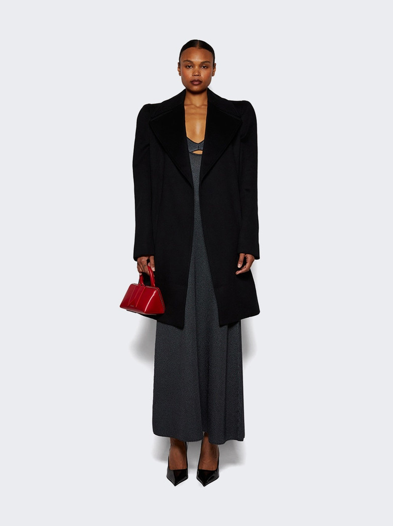 WARDROBE.NYC X Rhw Midi Coat Black outlook