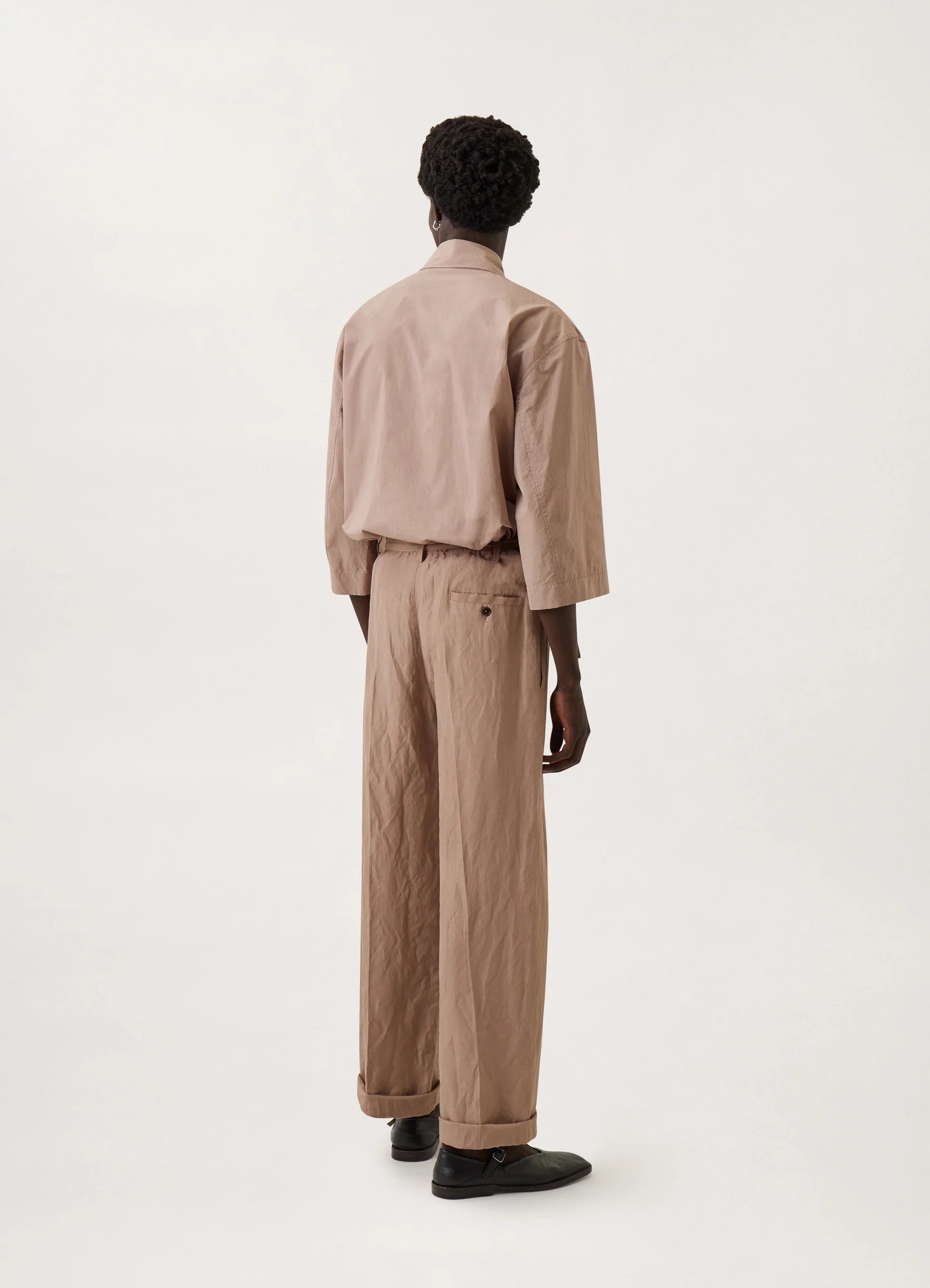 BELTED EASY PANTS
LINEN VISCOSE - 4