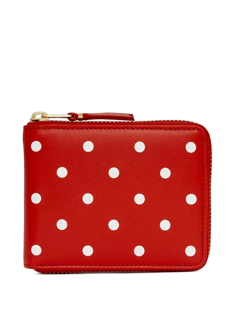 polka-dot zip-around wallet - 1