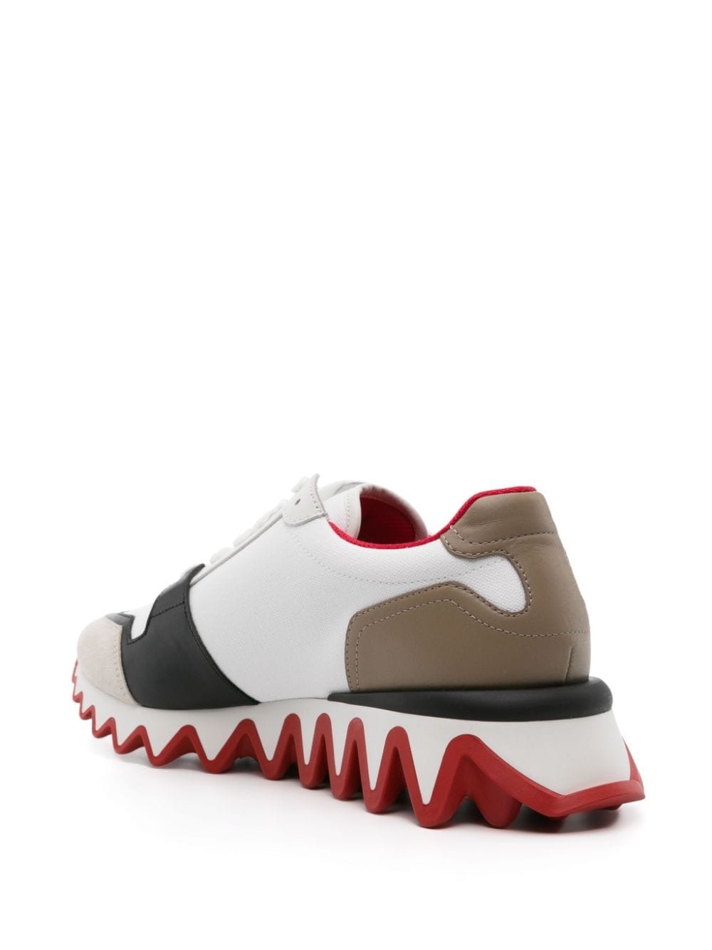 Loubishark lace-up sneakers - 3