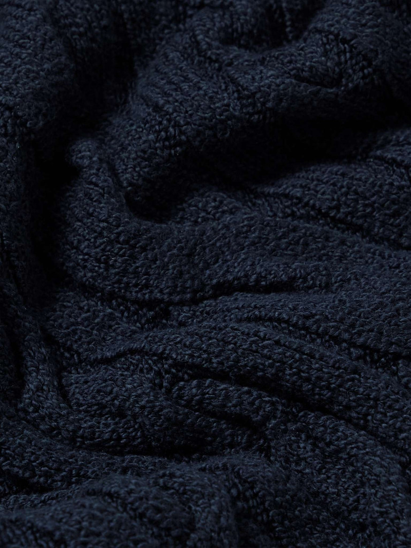 Slim-Fit Cable-Knit Cotton Sweater 3