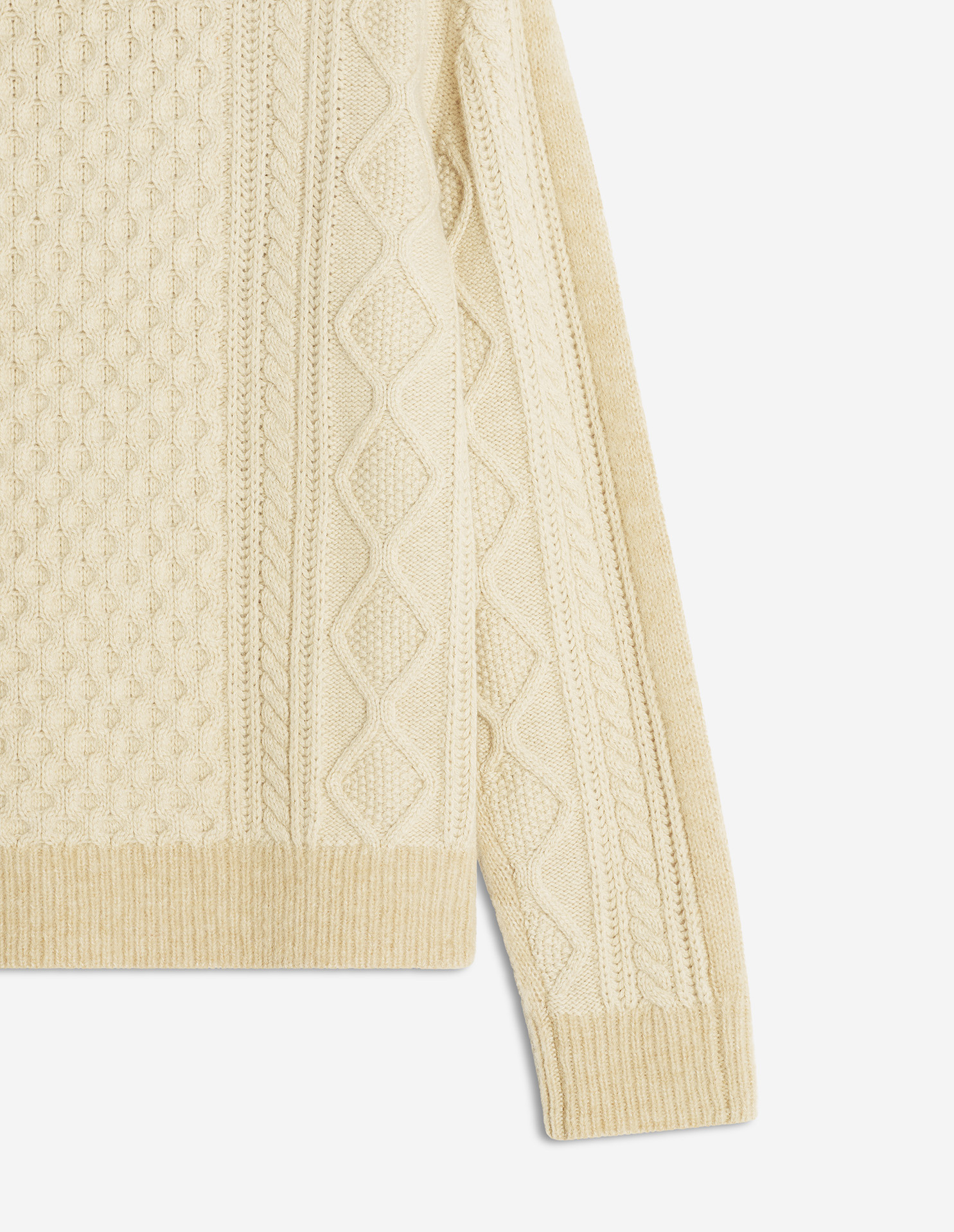 ALPACA CABLE KNIT JUMPER - 8