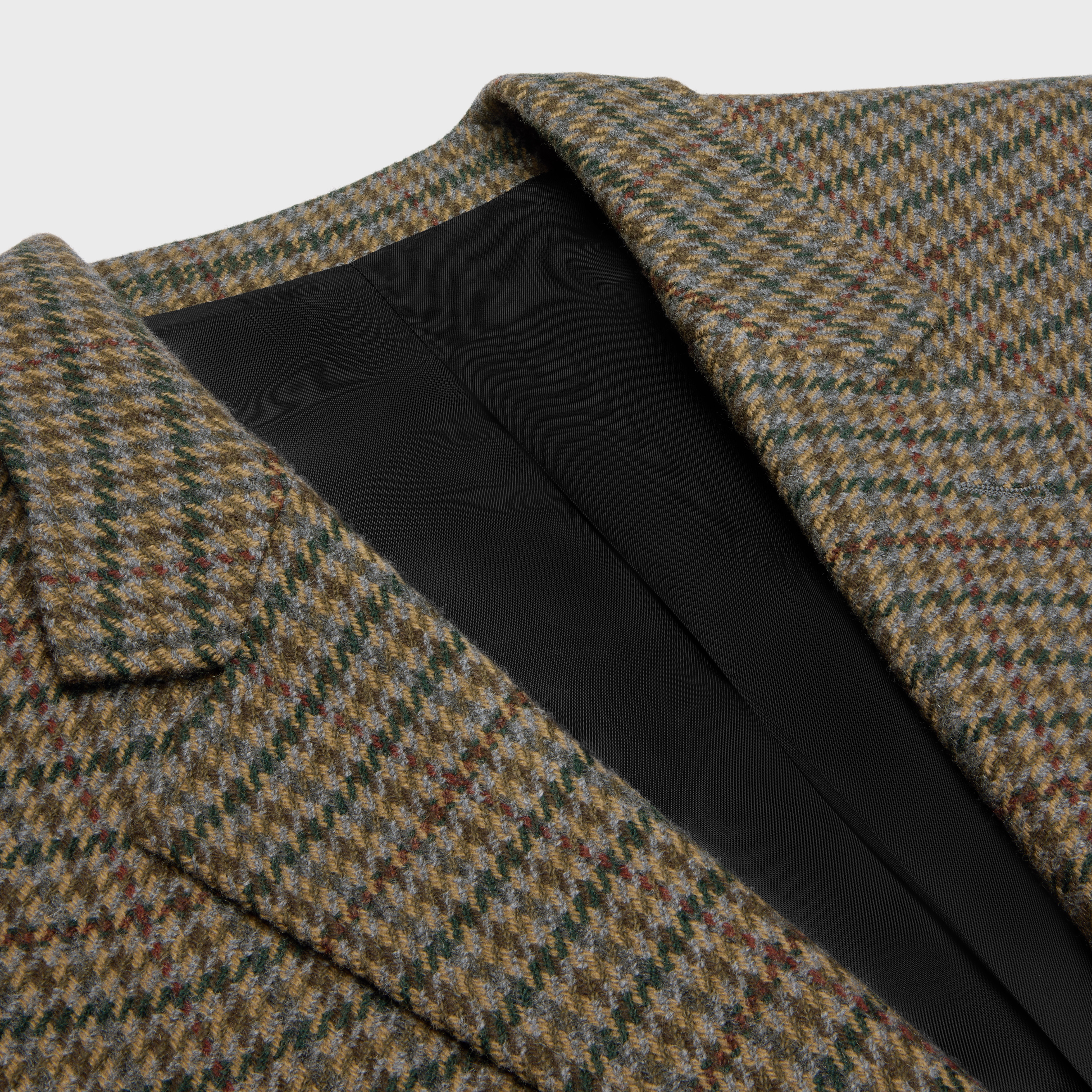tommy jacket in checked cashmere - 3