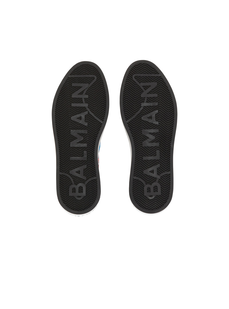 Disney x Balmain: The Lion King - B-Court High Top trainers with Enfant Précoce print 4