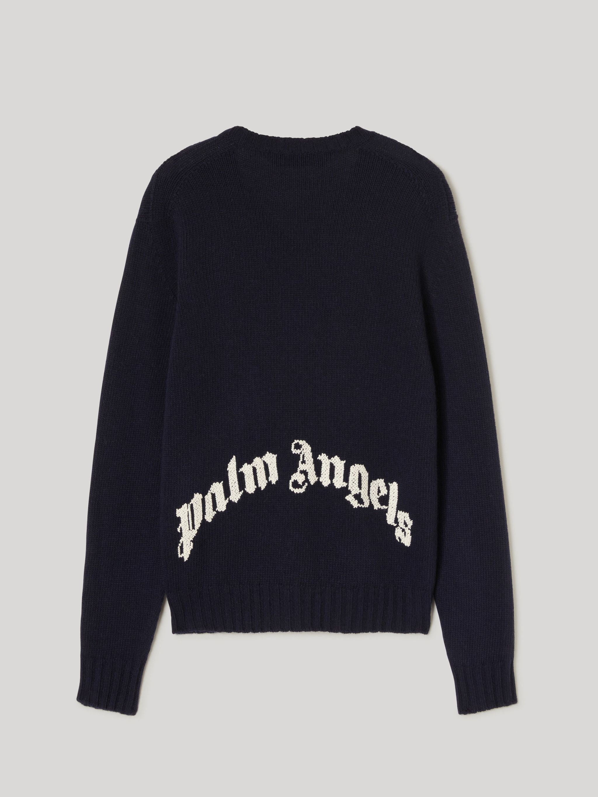 CURVED LOGO SWEATER - 2