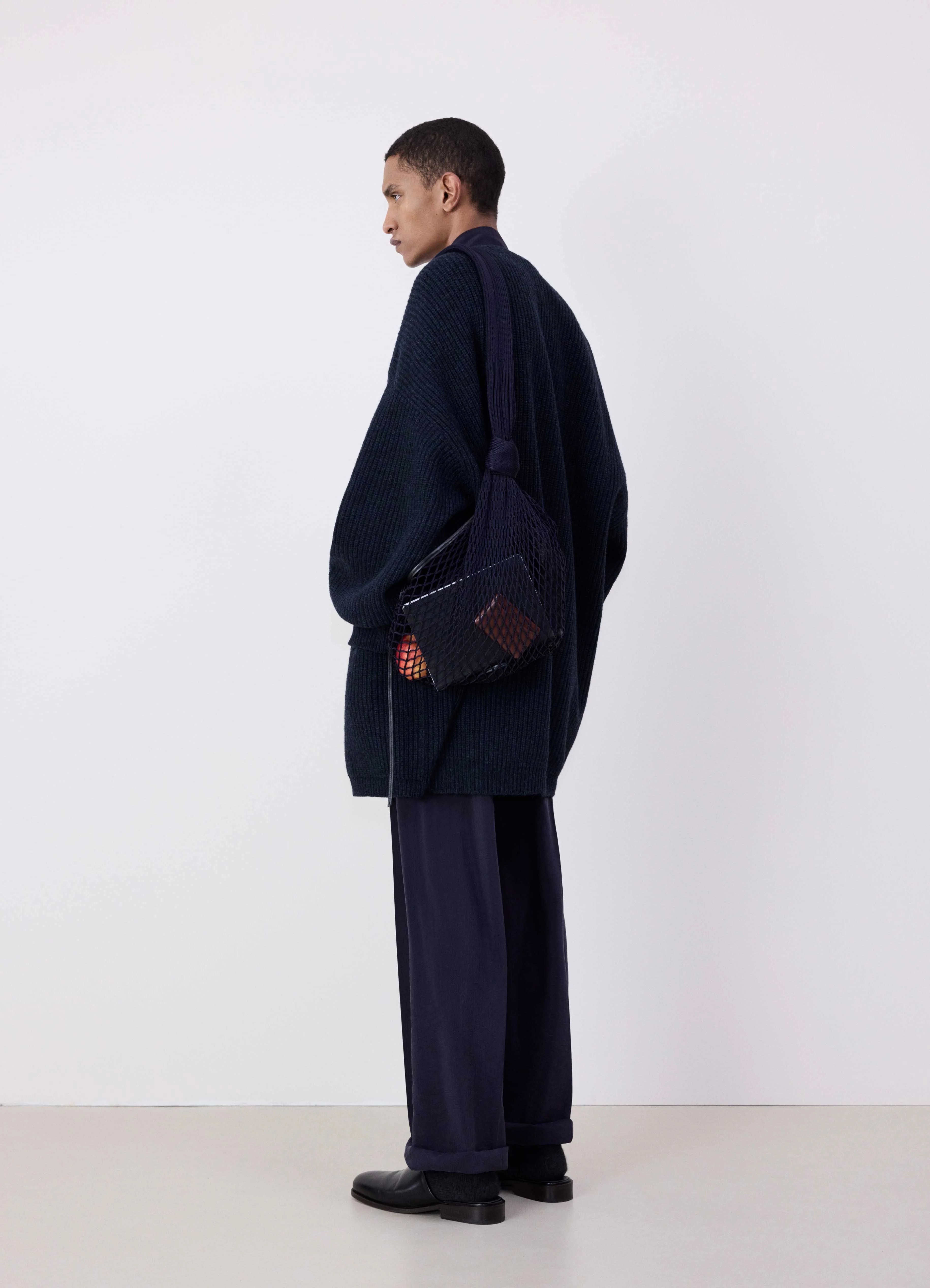 Lemaire CROISSANT FILT BAG | REVERSIBLE