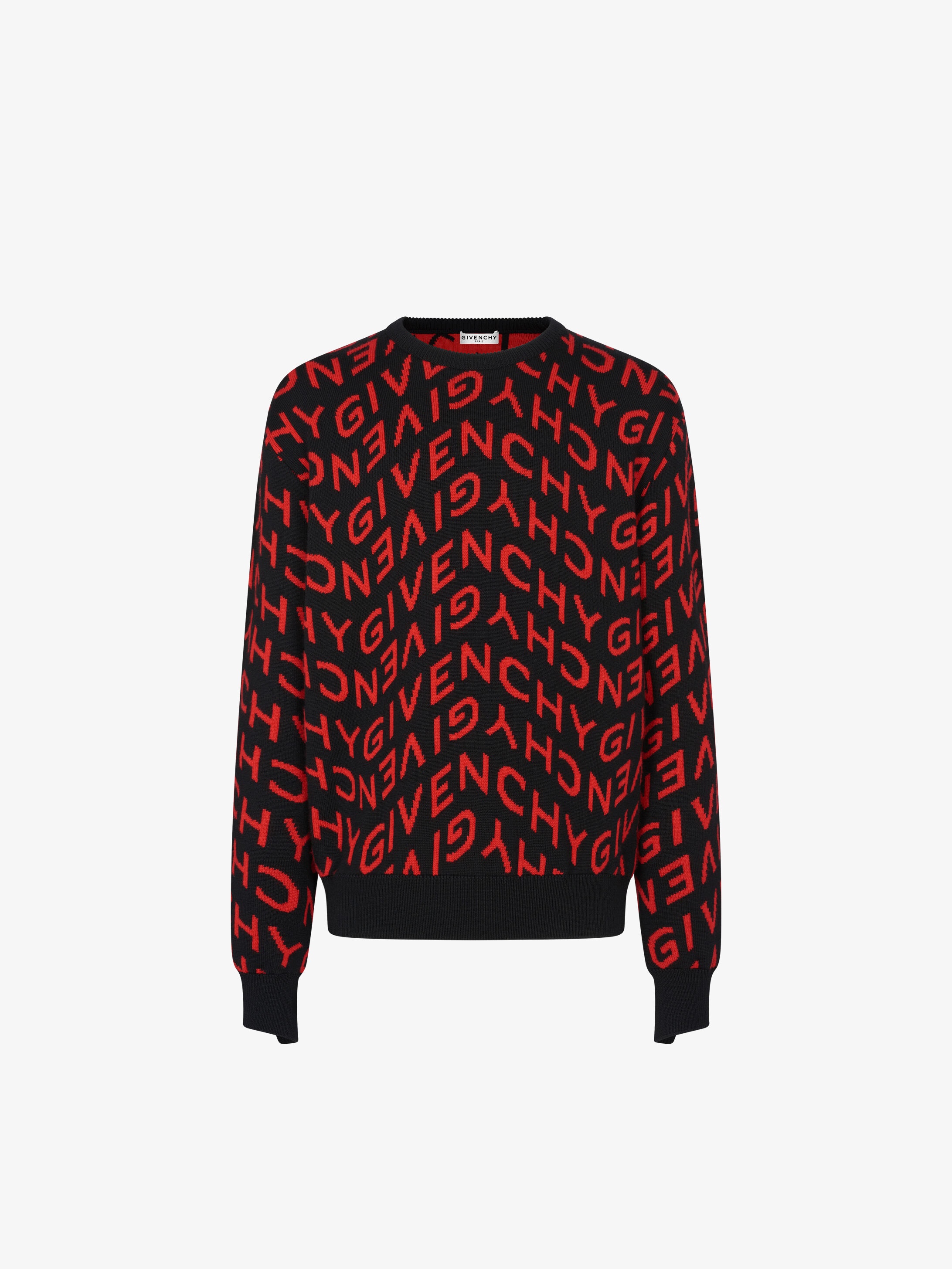 GIVENCHY Refracted sweater in jacquard - 1