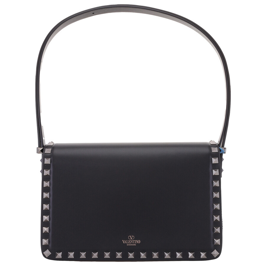 Valentino Rockstud Leather Shoulder Bag - 4